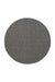 Rond Laagpolig Vloerkleed - Loom Grijs