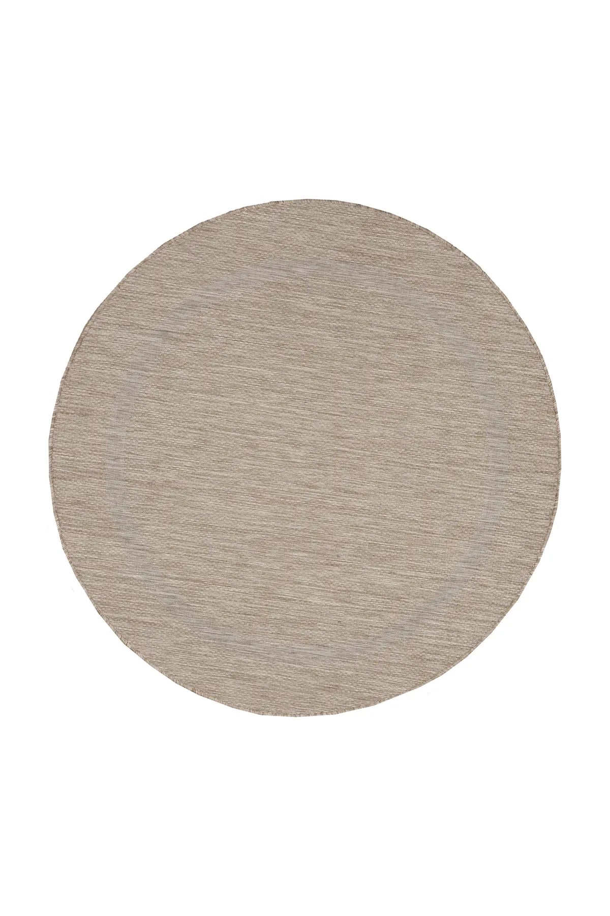 Rond Buitenkleed - Relax Kader Beige