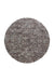 Rond Hoogpolig Vloerkleed - Shaggy Enjoy Beige