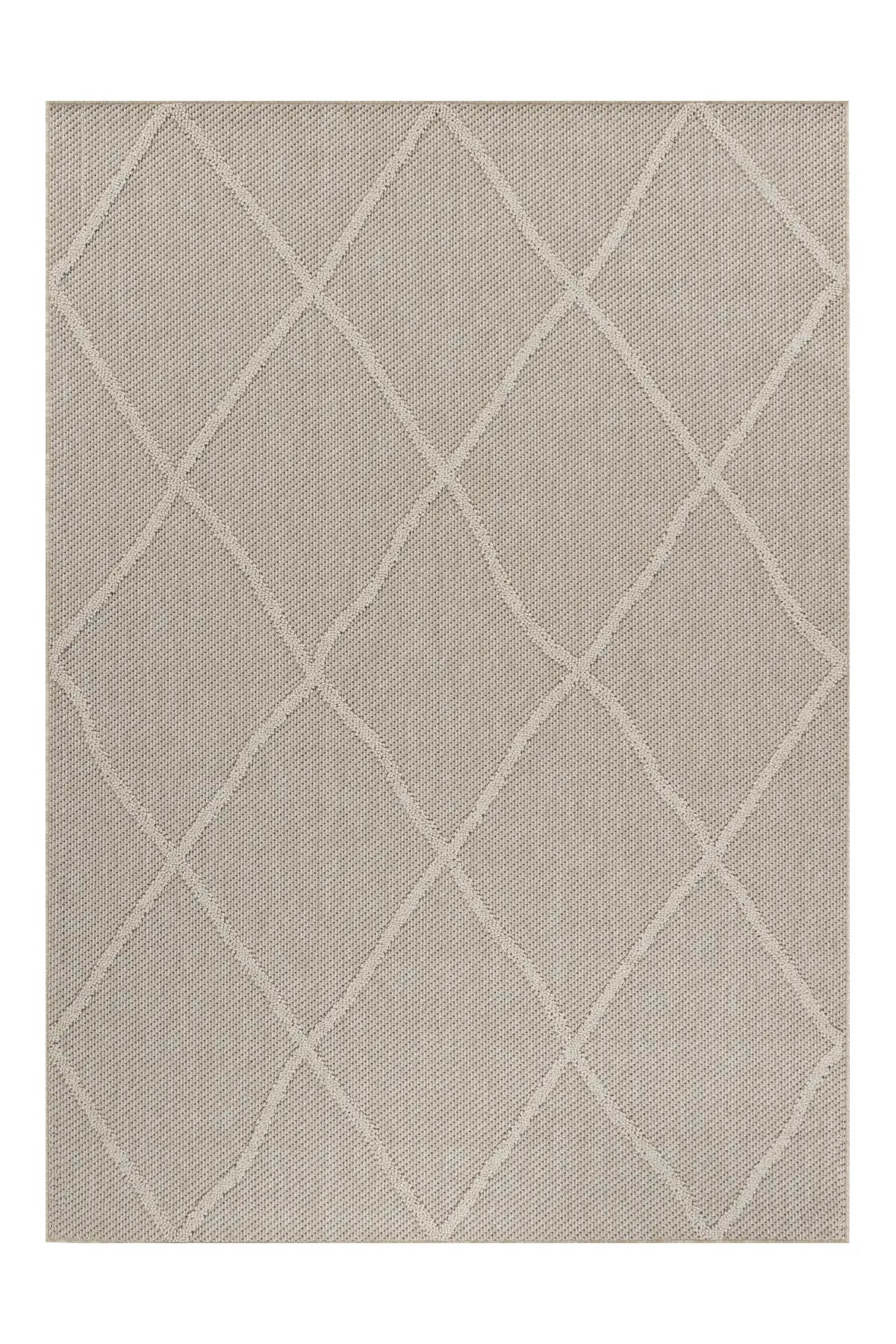 Scandinavisch Vloerkleed - Patara Ruiten Beige