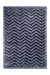 Retro Vloerkleed - Luxury Zigzag Marineblauw