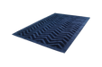 Laagpolig vloerkleed – Luxury Zigzag Marineblauw