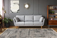 Vintage Vloerkleed – Adela Geometrisch Grijs