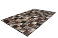 Leren Vloerkleed – Lavish Blokken Grijs