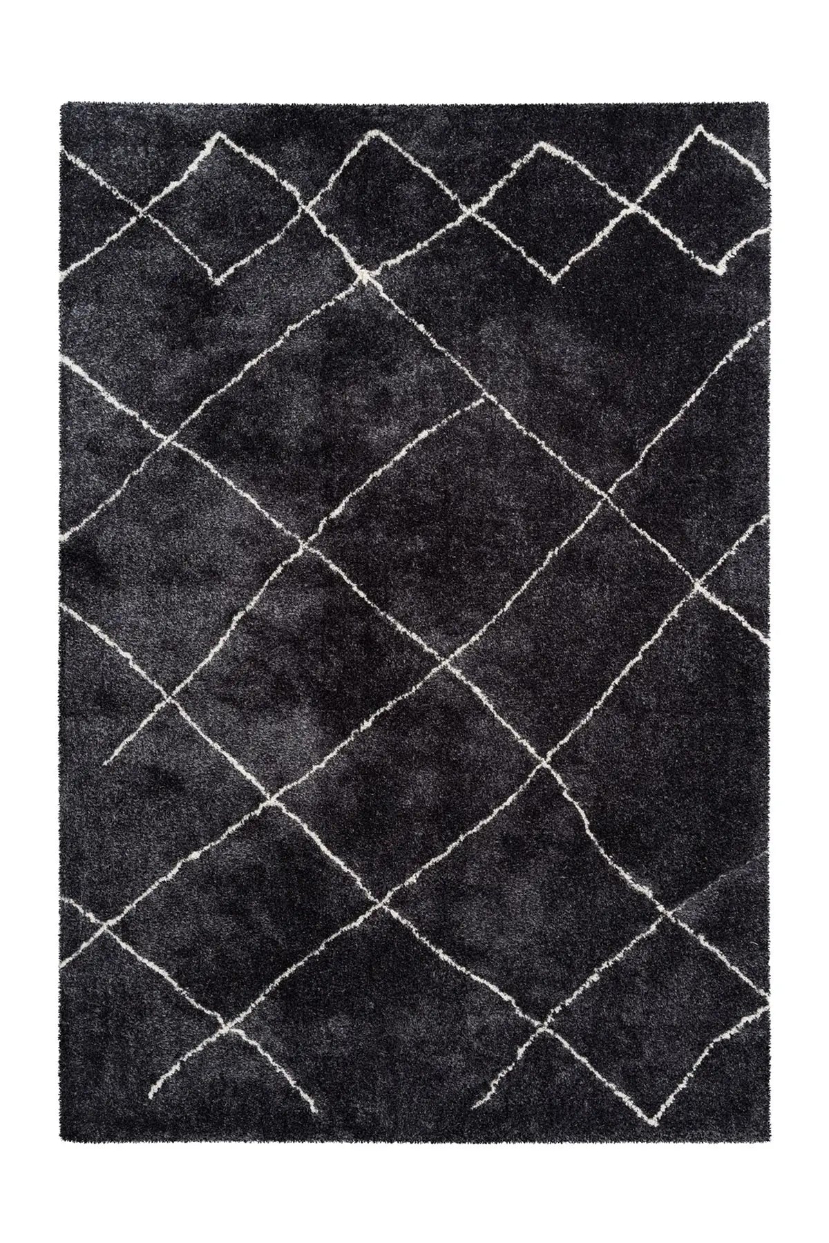 Berber Vloerkleed - Orlando Abstract Antraciet