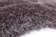 Hoogpolig Vloerkleed – Cosy Effen Zilver