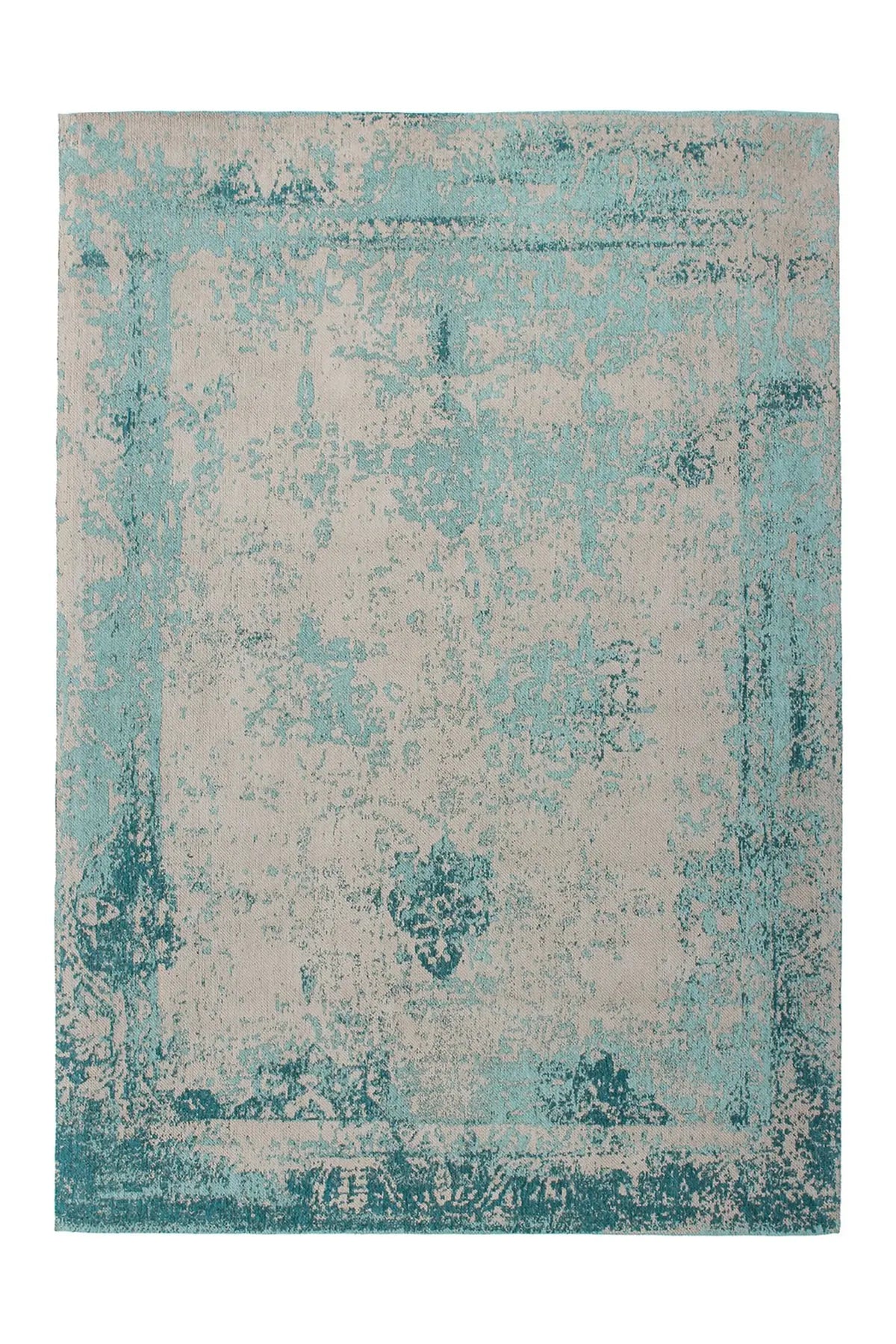 Vintage Vloerkleed - Nostalgia Verweerd Turquoise