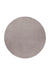 Rond Hoogpolig Vloerkleed - Pouffy Beige