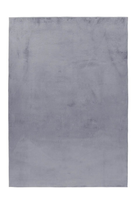 Zacht Hoogpolig Vloerkleed - Pouffy Grijs