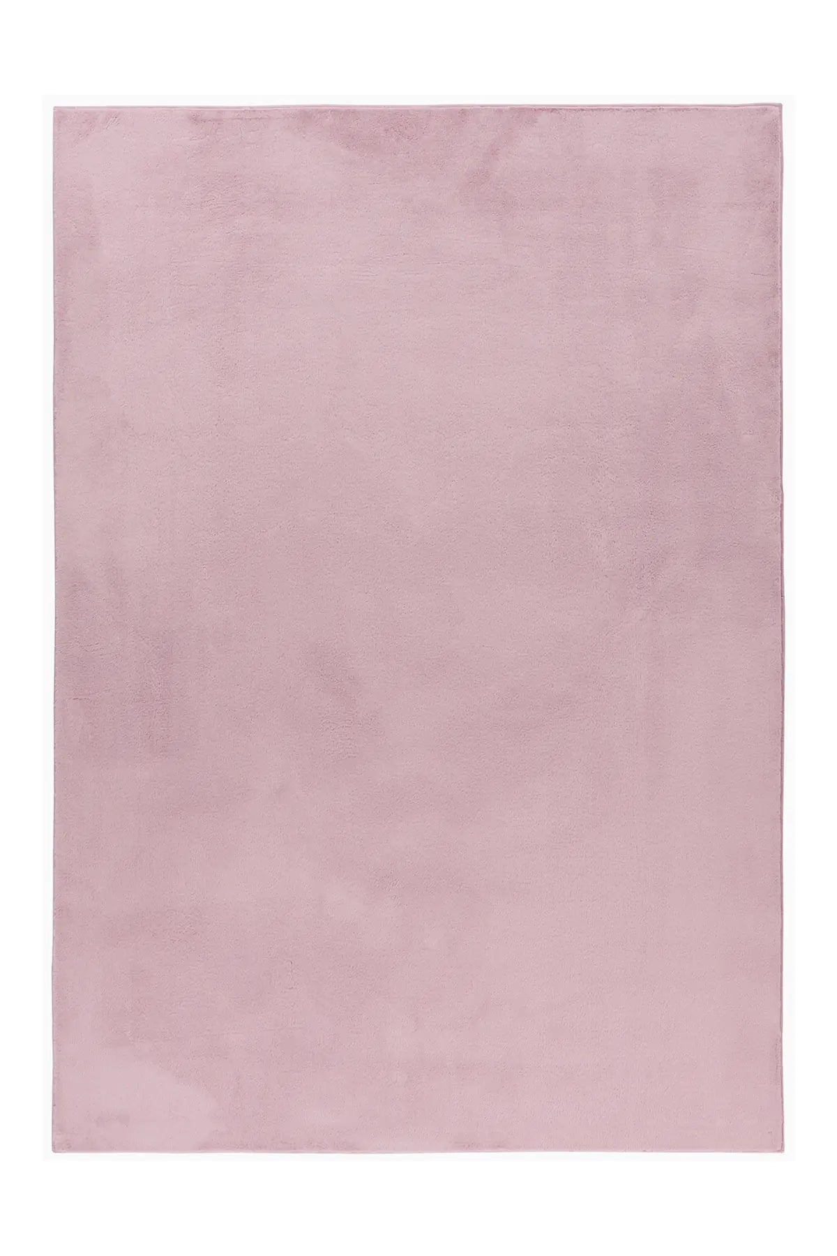 Wasbaar Vloerkleed - Pouffy Uni Rosé