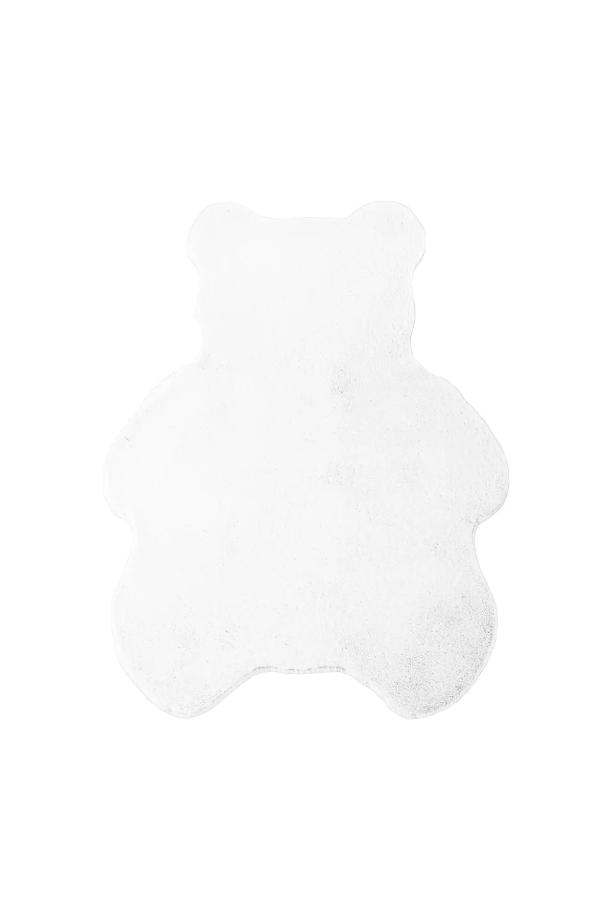 Organisch Vloerkleed - Caty Teddy Wit