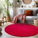 Rond  Vloerkleed - Sky Rood