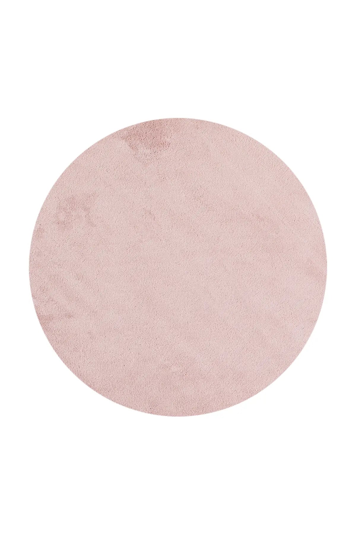 Rond Wasbaar Vloerkleed - Sky Uni Rosé