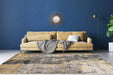 Modern Vloerkleed – Sinai Abstract Grijs/Blauw