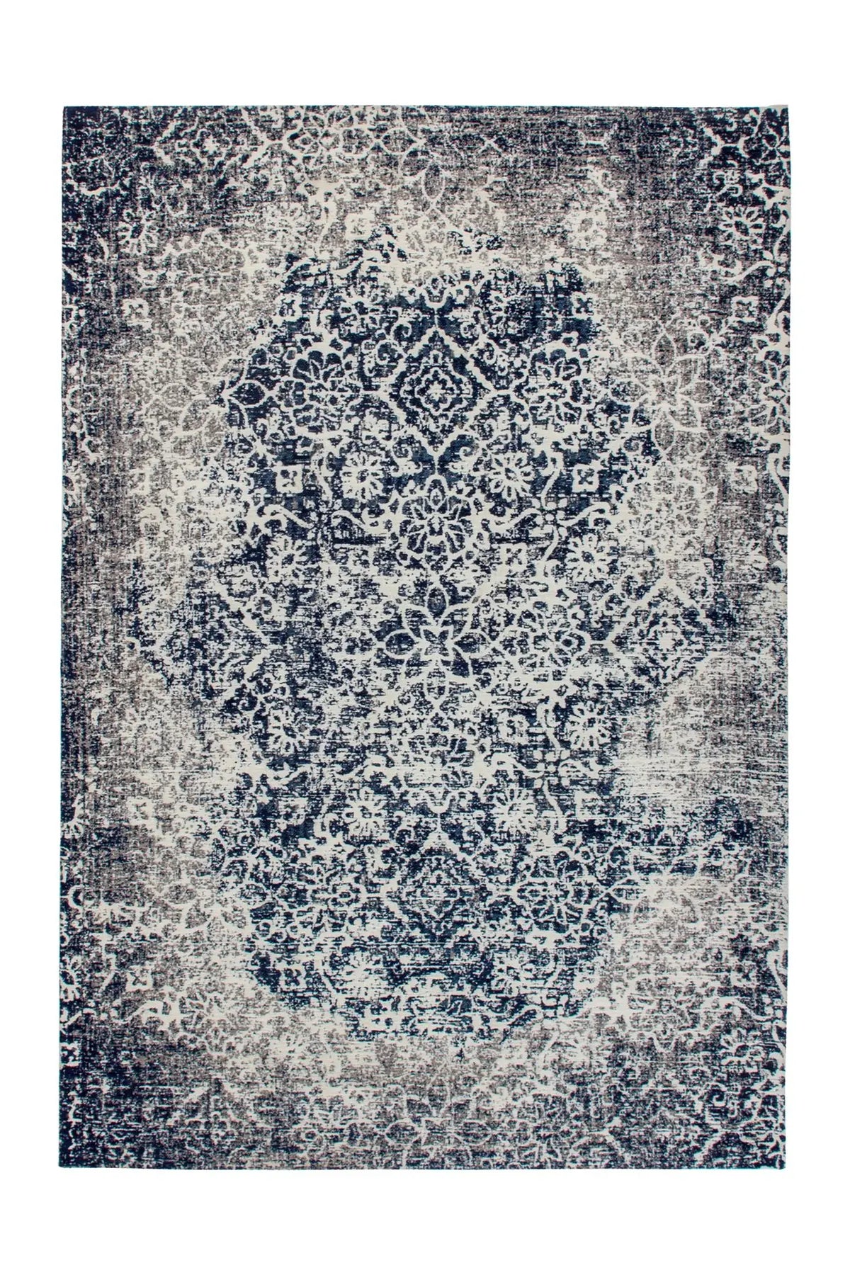 Vintage Vloerkleed - River Ornamenteel Grijs/Multi