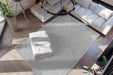 Hoogpolig Vloerkleed – Bijou Marmer Taupe/Zilver