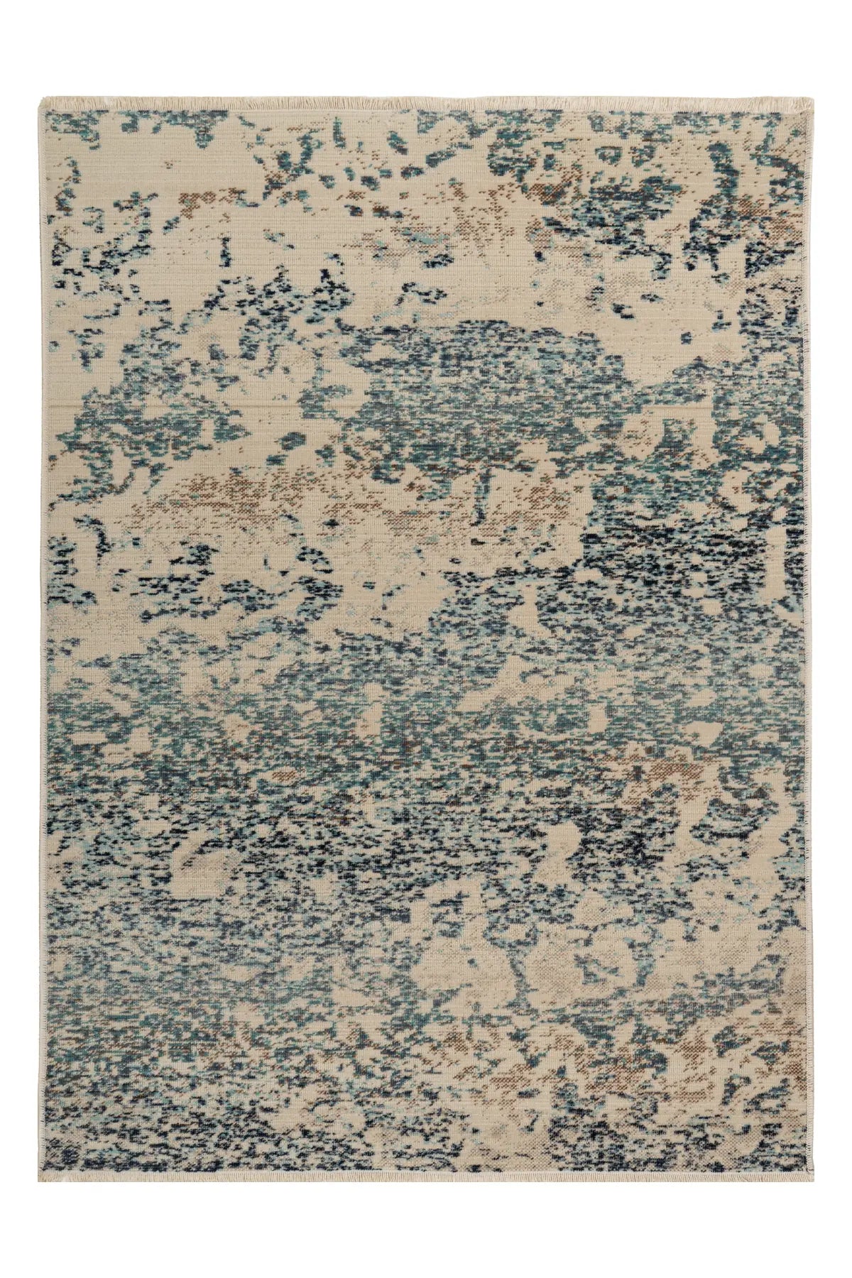 Modern Vloerkleed - Charin Abstract Blauw