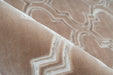 Laagpolig Vloerkleed – Monroe Geometrisch Taupe