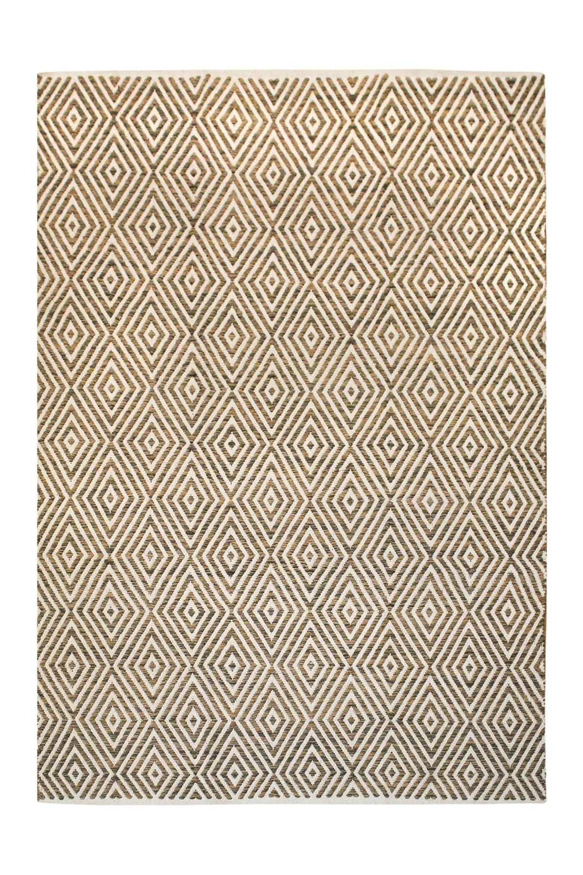Laagpolig Vloerkleed - Aperitif Diamanten Beige/Bruin