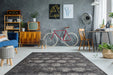 Vintage Vloerkleed – Baroque Geometrisch Antraciet