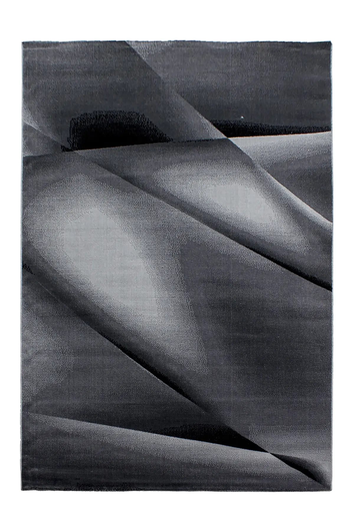 Modern Vloerkleed - Miami Abstract Zwart