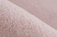 Fluffy Vloerkleed – Venezuela Effen Pastelroze