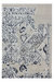 Vintage Vloerkleed – River Ornamenteel Grijs/Zwart