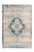 Vintage Vloerkleed – Baroque Medaillon Crème / Blauw