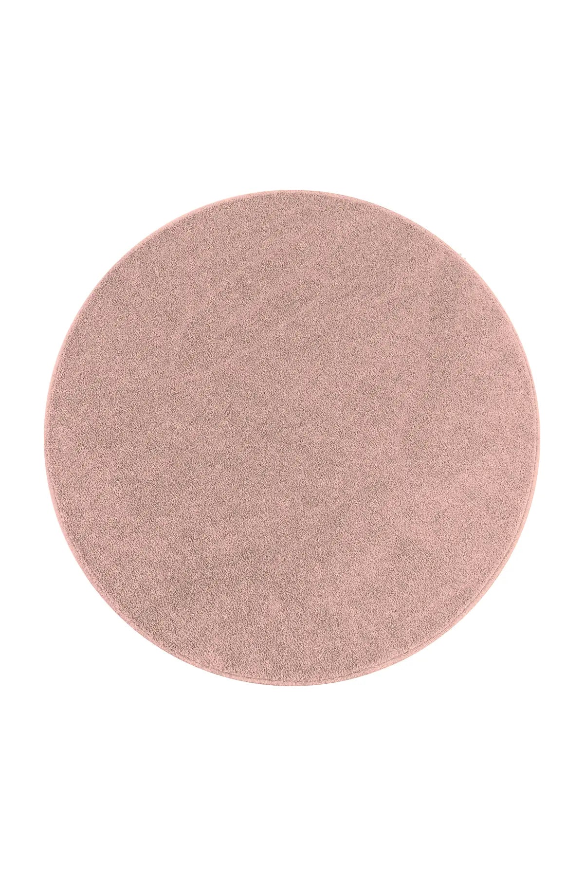 Rond Vloerkleed - Ata Effen Rosé