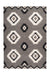 Laagpolig Vloerkleed - Ethnie Geometrisch Grijs