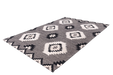 Scandinavisch Vloerkleed – Ethnie Geometrisch Grijs