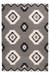 Scandinavisch Vloerkleed – Ethnie Geometrisch Grijs