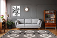 Scandinavisch Vloerkleed – Ethnie Geometrisch Grijs