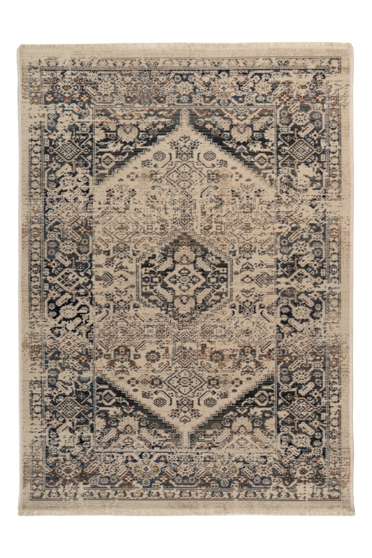 Oosters Vloerkleed - Charin Ornamenteel Blauw