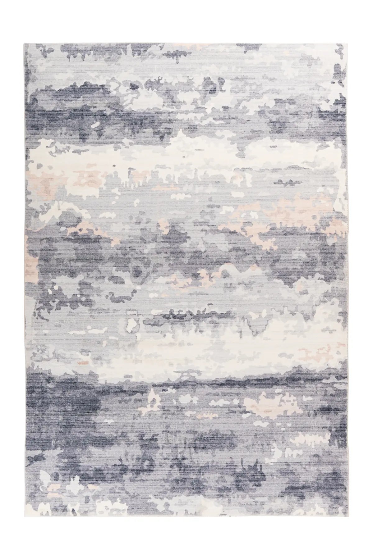 Vintage Vloerkleed - Ilena Abstract Grijs