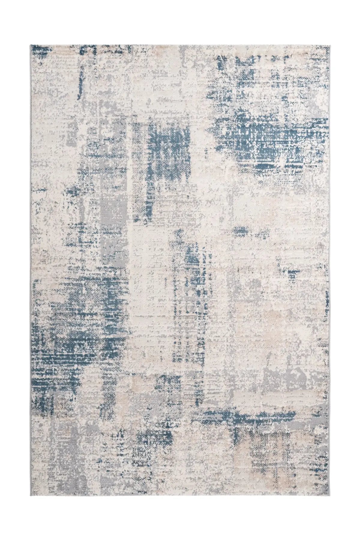 Laagpolig Vloerkleed - Sail Abstract Blauw