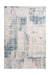 Laagpolig Vloerkleed - Sail Abstract Blauw