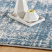 Hoogpolig Vloerkleed – Sail Abstract Blauw