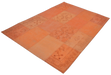 Vintage Vloerkleed – Lyrical Patchwork Oranje/Multi