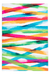 Modern Vloerkleed – Galaxy Strepen Multikleur