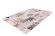 Vintage Vloerkleed – Akropolis Abstract Grijs / Zalmroze