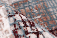 Vintage Vloerkleed – Akropolis Abstract Grijs / Zalmroze
