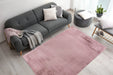 Fluffy Vloerkleed - Rabbit Effen Lila
