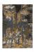 Laagpolig Vloerkleed – Primavera Abstract Multi/Blauw
