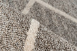 Modern Vloerkleed – Rhombus Ruiten Bruin/Beige