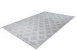 Laagpolig Vloerkleed – Monroe Geometrisch Grijs / Blauw