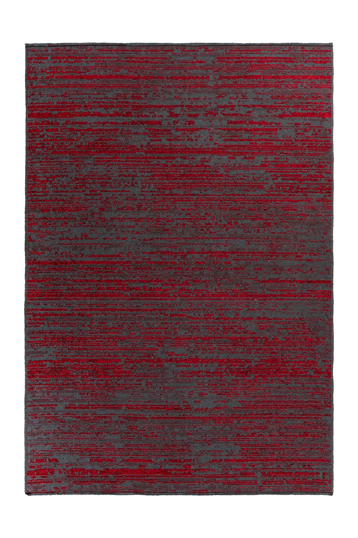 Laagpolig Vloerkleed - Kalea Abstract Rood