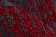 Laagpolig Vloerkleed – Kalea Abstract Rood