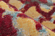 Laagpolig Vloerkleed - Milan Abstract Multi/Rood