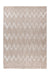 Laagpolig Vloerkleed - Sarai Zigzag Beige